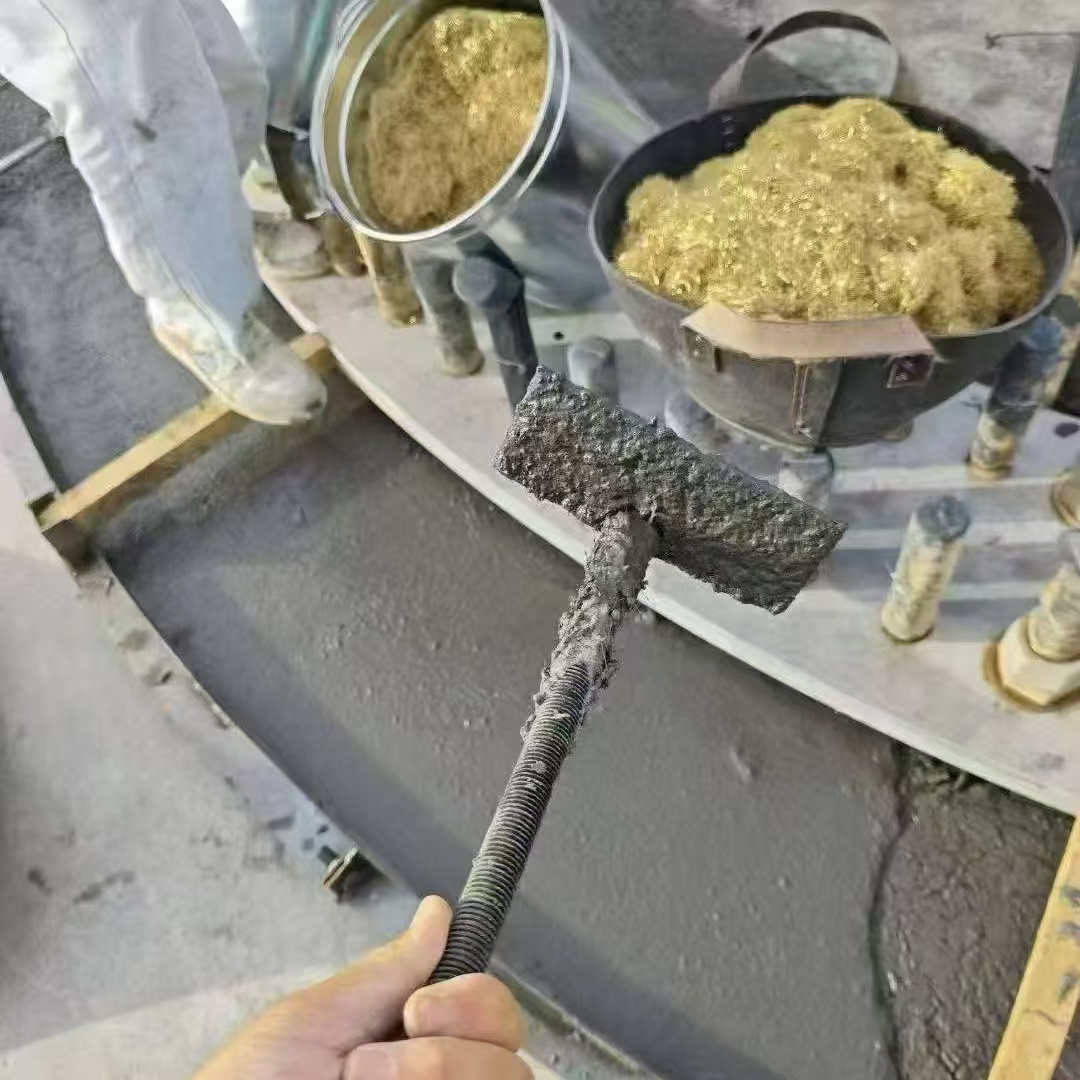 江源C120钢纤维高强无收灌浆料 轧机压缩机汽轮机发电机锻压设备底座灌浆材料